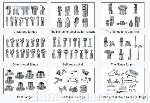 Malleable Iron Metal End Fittings
